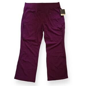 NWT White Cross Sugar Plum Boot Cut Scrub Pant (P1X)